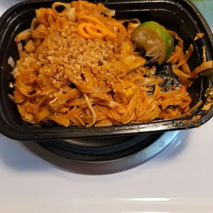 Chicken Pad Thai, very tasty.