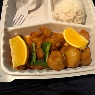 Orange chicken