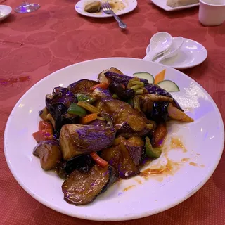 Eggplant with Garlic Sauce