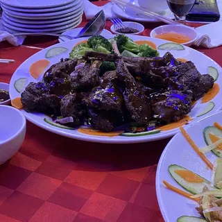 Lamb Chop with Barbeque Sauce (6)