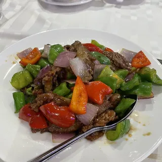 Sauteed Beef with Vegetables