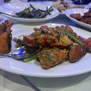 Lobster with Ginger and Scallion