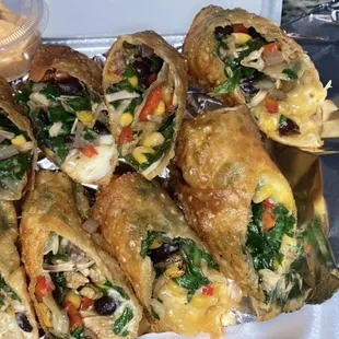 Vegan Southwest Egg Rolls- A must try!
