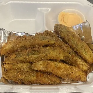 Vegan Fried Pickles