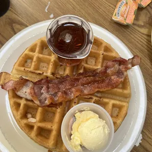 Bacon Waffle