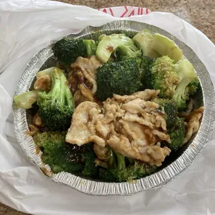 Chicken and Broccoli