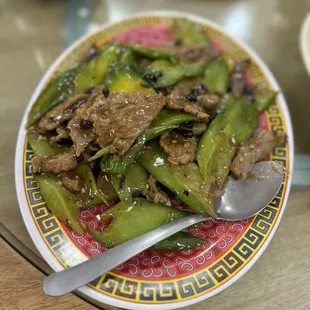 Bitter Melon Beef Stir Fry