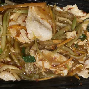 Szechuan chicken