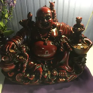 They have a Buddha