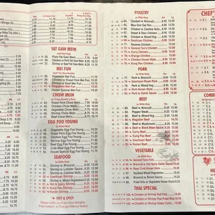 Menu 1/9/25