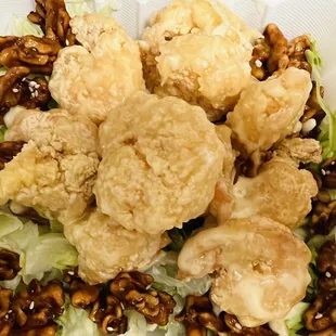 Wow! Best Walnut Shrimp I&apos;ve had in the Bay Area.