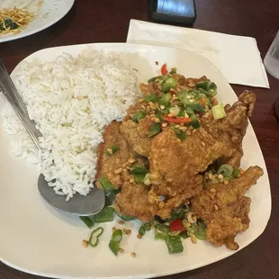 Salt and Pepper Pork Chops