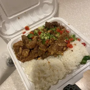 Baked Pork Chop Rice