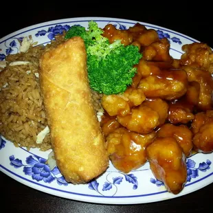 General Tso's.     Wonderful!
