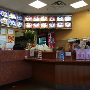 Great environment. Open seating and the place smells great.