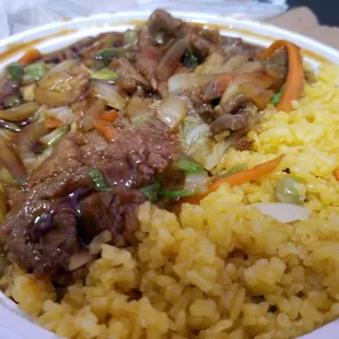 Ordered beef lo mein, this is what I received.
