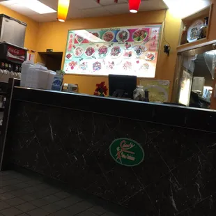 interior, sushi and sashimi