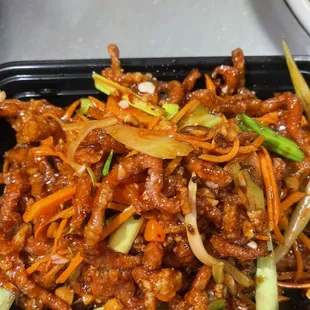 Shredded Crispy Beef