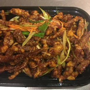 Shredded Crispy Beef