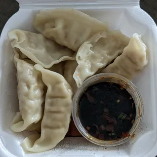 Steamed dumplings