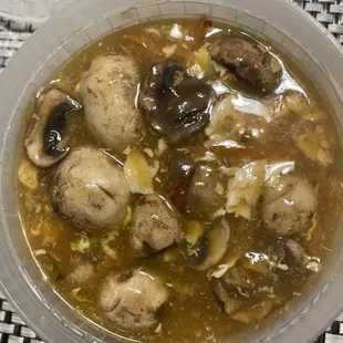 Hot and sour soup