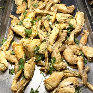 Frog Legs Fri Sat Sunday dinner