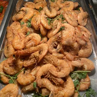 Dinner buffet specials Salt &amp; Pepper Shrimp