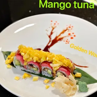 a plate of food on a table