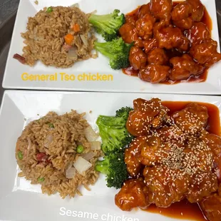Sesame &amp; General chicken
