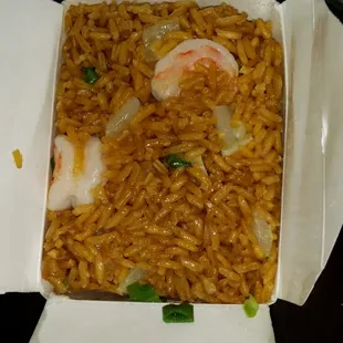 Shrimp fried rice