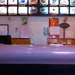 The front of the place.