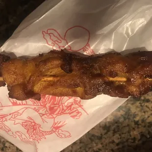 Chicken on a Stick. --love it!!