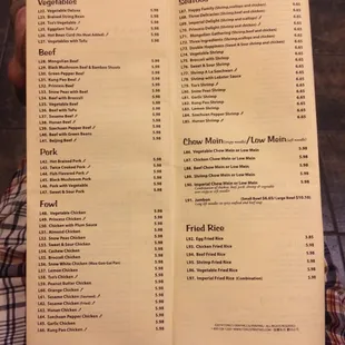 menu, sushi and sashimi