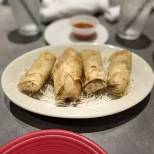 2 orders of Spring Rolls