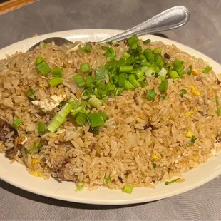 Beef fried rice