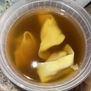Wonton soup