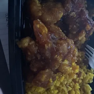 Honey chicken