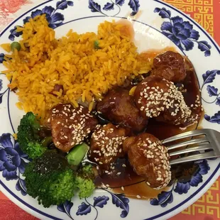 Sesame chicken