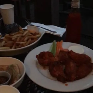 Chicken Wings Large Fry Handmade Dumplings