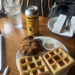 Chicken and waffles