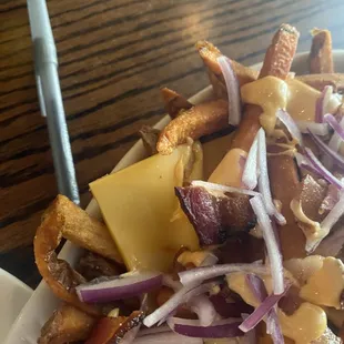 Non melted slice of cheese