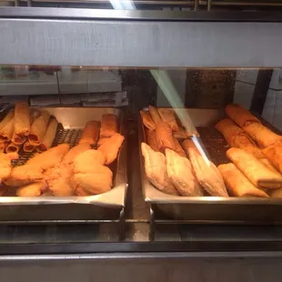 a variety of bread rolls