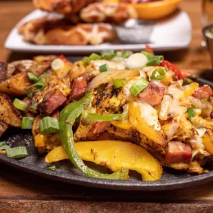 a plate of food