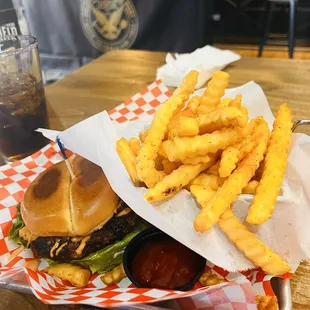 Gold burger