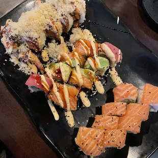 Red Crunch Roll, Candy Roll, Washington Roll