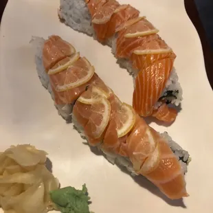 Salmon Lemon Roll