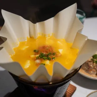 Braised Tofu with Crab Meat