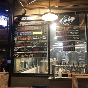 Beer on tap