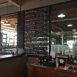 Beer selection