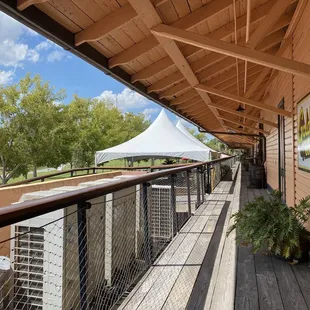 a view of the patio